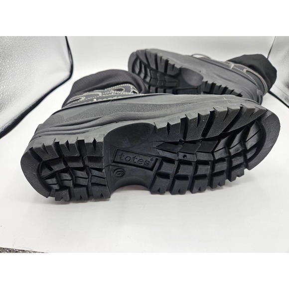 Totes Jason‎ Blk Boys' Weather Boots Black Size 6M - Picture 9 of 10
